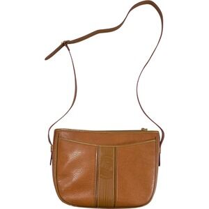 Vintage Courser Original Leather Crossbody Bag Brown Saddle Bag Equestrian Horse